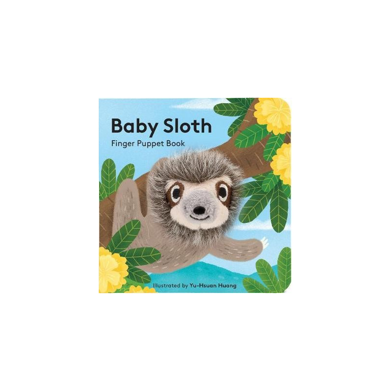 Libro titere de dedo. BABY SLOTH