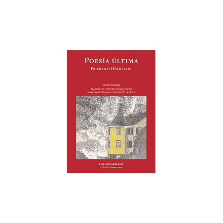 Libro. POESÍA ÚLTIMA. Friedrich Hölderlin