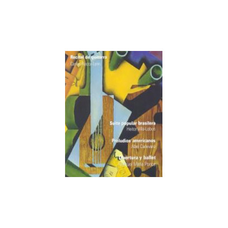 CD. Recital de guitarra. Carlos Rocca Lynn