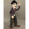 Marioneta de hilo. CHARLIE CHAPLIN (43 cm)