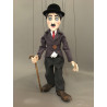 Marioneta de hilo. CHARLIE CHAPLIN (43 cm)