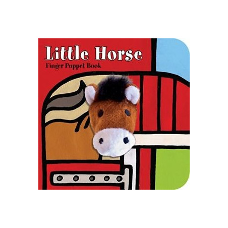Libro. LITTLE HORSE - FINGER PUPPET BOOK