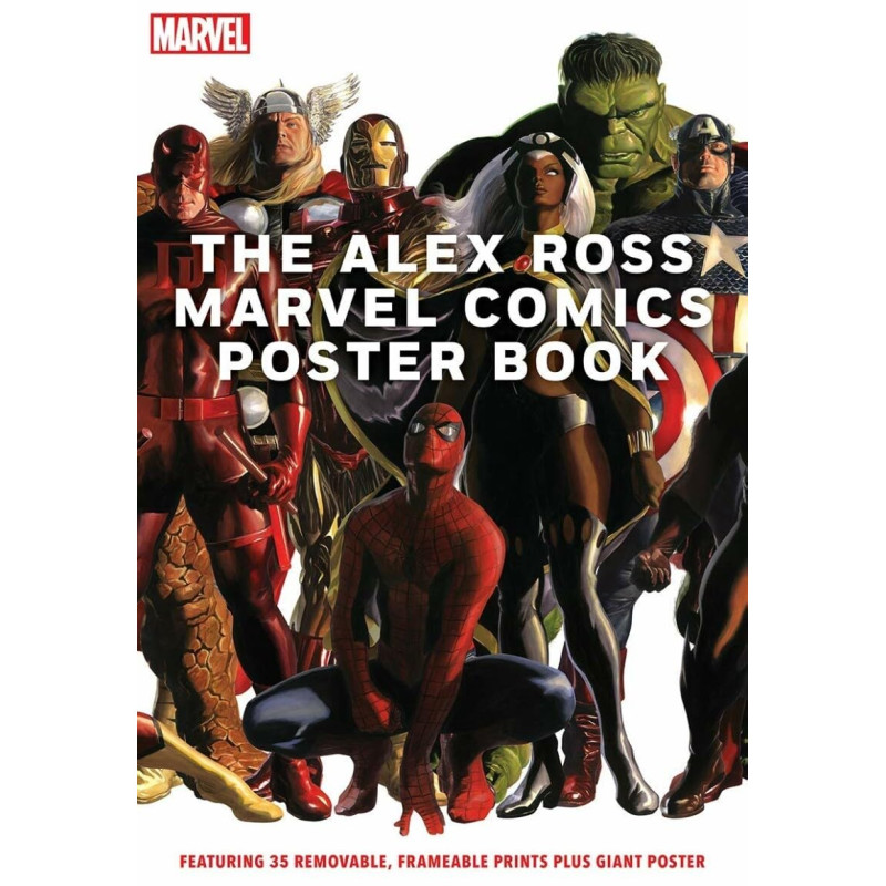 Libro. The Alex Ross Marvel Comics Poster Book