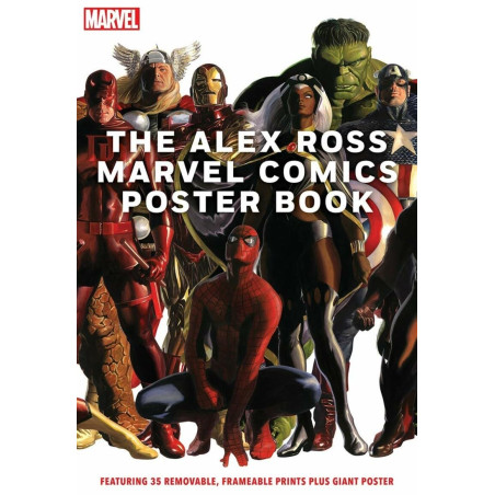 Libro. The Alex Ross Marvel Comics Poster Book