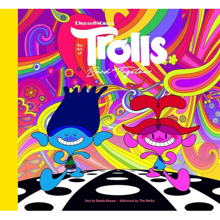 Libro. The Art of DreamWorks Trolls Band Together