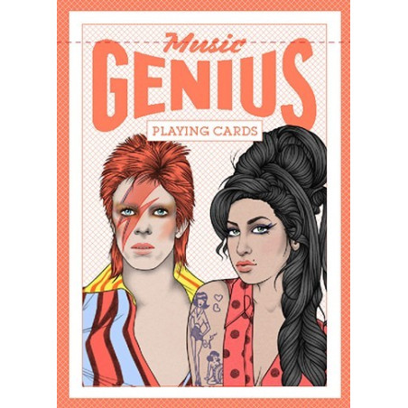 Juego de naipes. MUSIC GENIUS