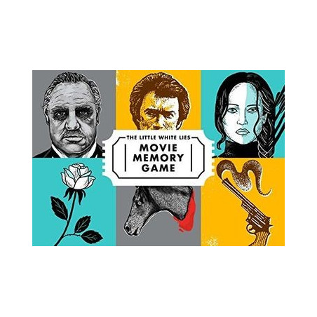 Juego de mesa. MOVIE MEMORY GAME. The little white lies