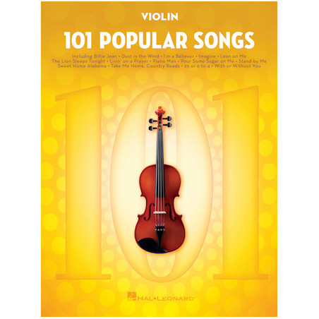 Partitura. 101 POPULAR SONGS - VIOLIN