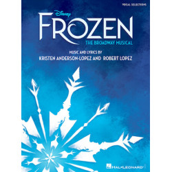 Partitura. Disney's Frozen – The Broadway Musical Vocal Selections
