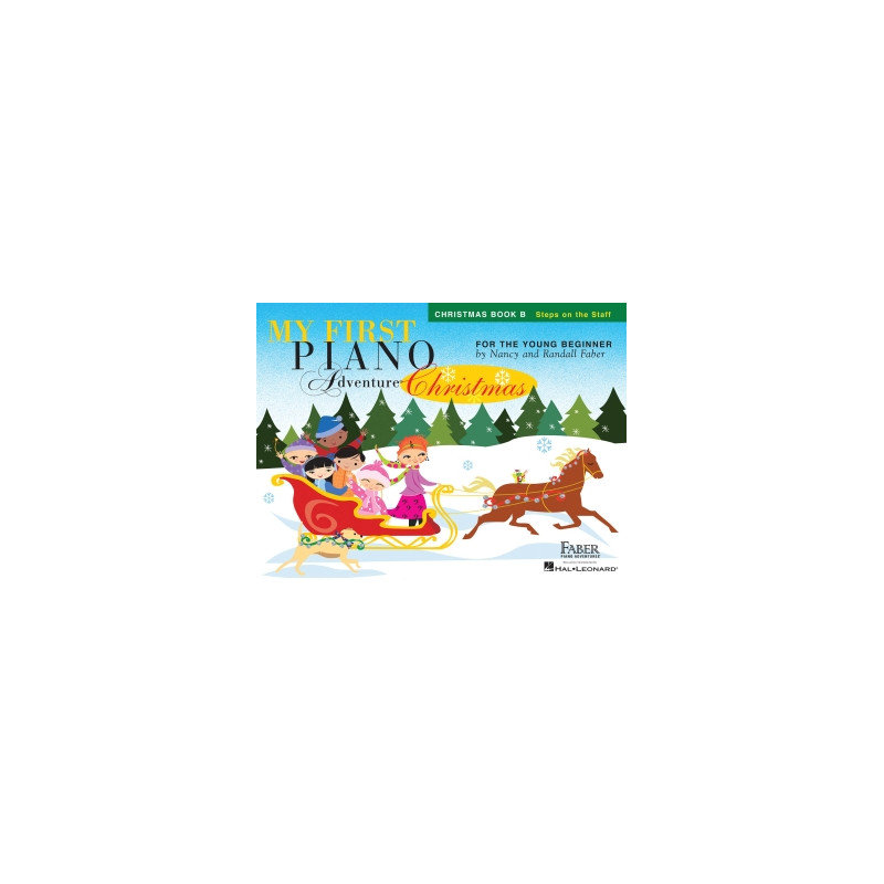 My First Piano Adventure® Christmas – Book B Steps on the Staff