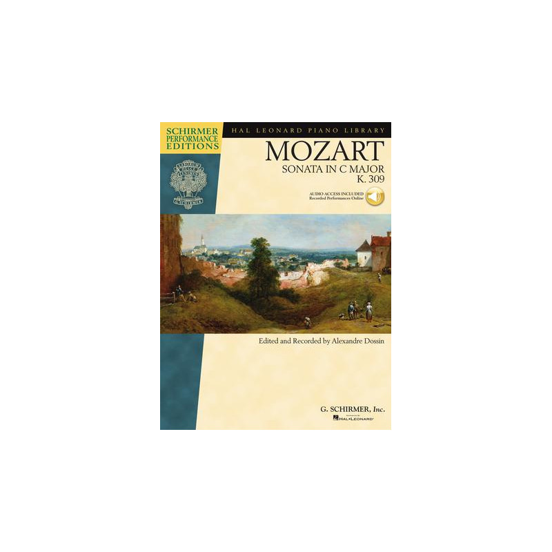 Piano Sonata in C Major, K.309 Schirmer Performance Editions Schirmer Performance Editions Softcover Audio Online