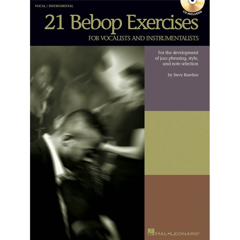 Partitura. 21 BEBOP EXERCISES - For Vocalists and Instrumentalists