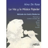 Libro. LA VOZ Y LA MÚSICA POPULAR - Método de canto moderno