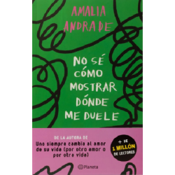LIBRO. No sé Cómo Mostrar Dónde me Duele