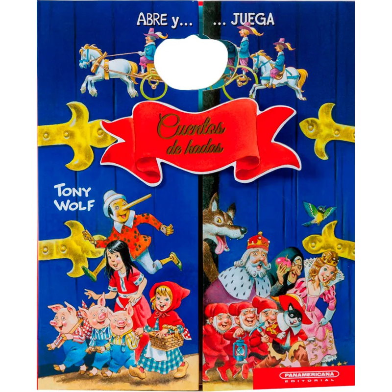 LIBRO. CUENTOS DE HADAS. ABRE Y JUEGA