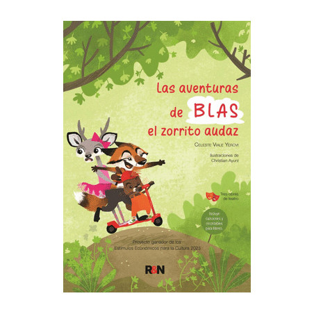 Libro. LAS AVENTURAS DE BLAS EL ZORRITO AUDAZ