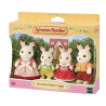 Figura. FAMILIA CONEJO CHOCOLATE - Sylvanian Families