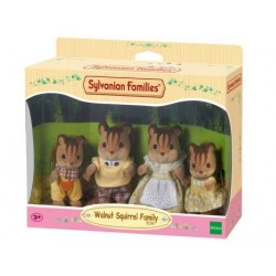 Figura. FAMILIA ARDILLA DE LA NUEZ - Sylvanian Families - ternurines
