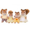 Figura. FAMILIA ARDILLA DE LA NUEZ - Sylvanian Families - ternurines