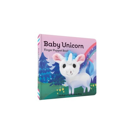 Libro títere. BABY UNICORN- FINGER PUPPET BOOK