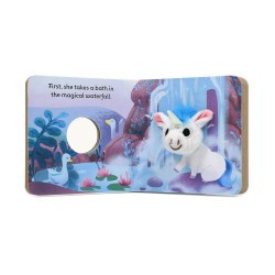 Libro títere. BABY UNICORN- FINGER PUPPET BOOK