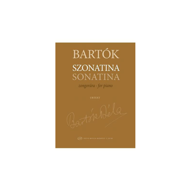 Partitura. Sonatina (1915) for Solo Piano