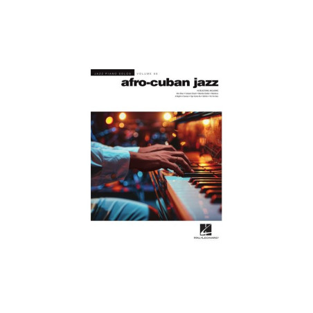 Partitura. Afro-Cuban Jazz. Jazz Piano Solo Series Volume 68