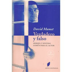 Libro. VERDADERO Y FALSO - DAVID MAMET