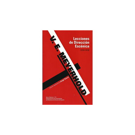 Libro. LECCIONES DE DIRECCIÓN ESCÉNICA (1918 - 1919)