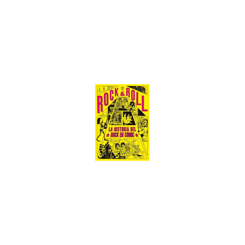 Libro. Rock & Roll. La historia del Rock en cómic