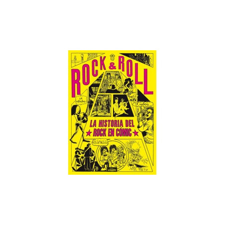 Libro. Rock & Roll. La historia del Rock en cómic