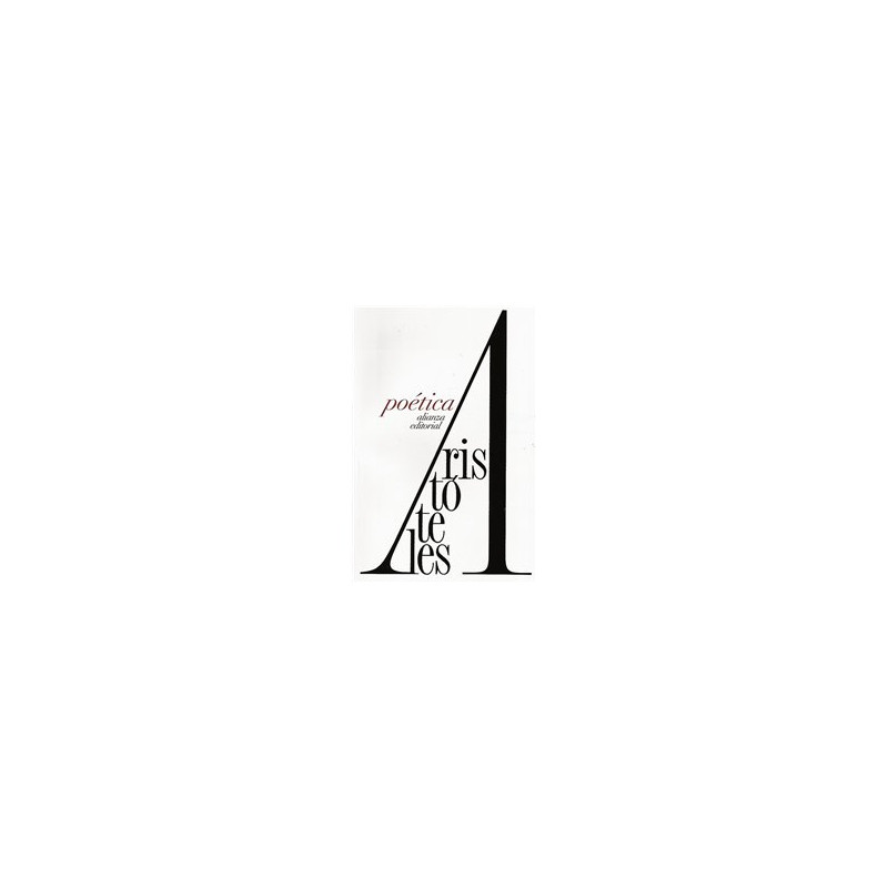 Libro. POÉTICA - ARISTÓTELES