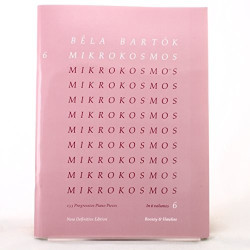 Partitura. Mikrokosmos. Volume 6 (Pink) - Piano Solo