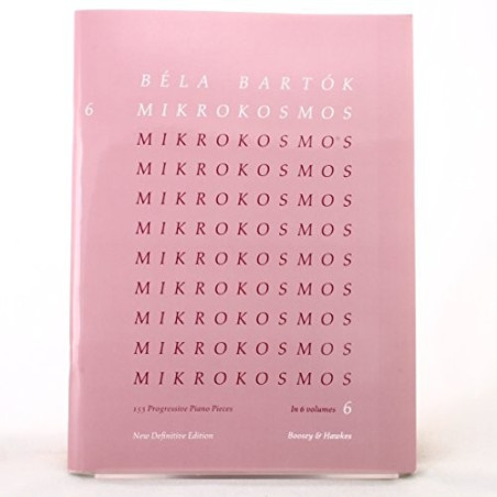 Partitura. Mikrokosmos. Volume 6 (Pink) - Piano Solo