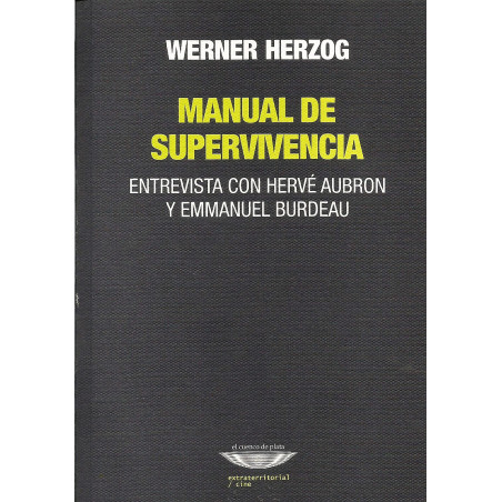 Libro. MANUAL DE SUPERVIVENCIA. Herzog