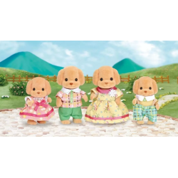 Figura. Familia Perro Caniche - Sylvanian Families - ternurines