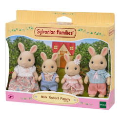 Figura. FAMILIA CONEJO DE LECHE - Sylvanian Families - ternurines