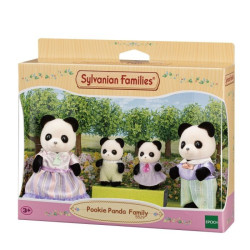 Figura. FAMILIA PANDA POOKIE - Sylvanian Families - ternurines