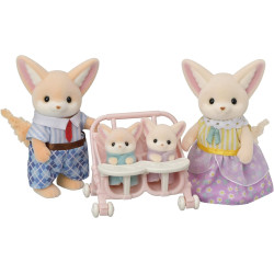 Figura. FAMILIA ZORRO DEL DESIERTO. Sylvanian Families - ternurines