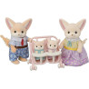 Figura. FAMILIA ZORRO DEL DESIERTO. Sylvanian Families - ternurines