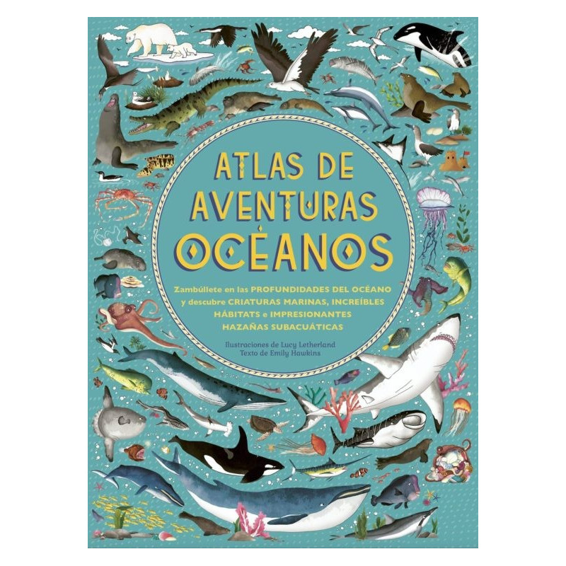 Libro. ATLAS DE AVENTURAS OCEÁNOS