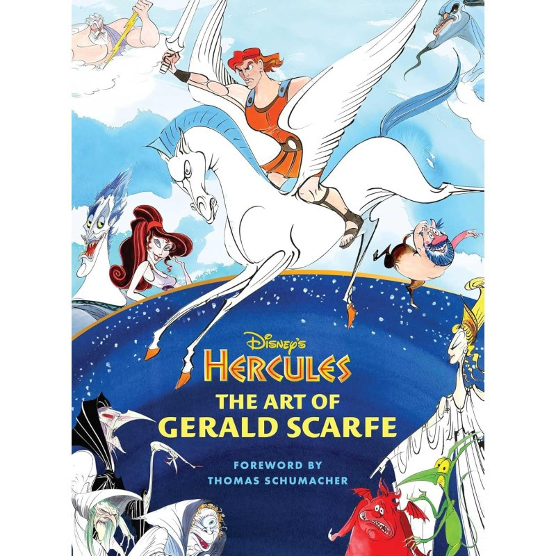 Libro. Disney's HERCULES. The art of Gerald Scarfe