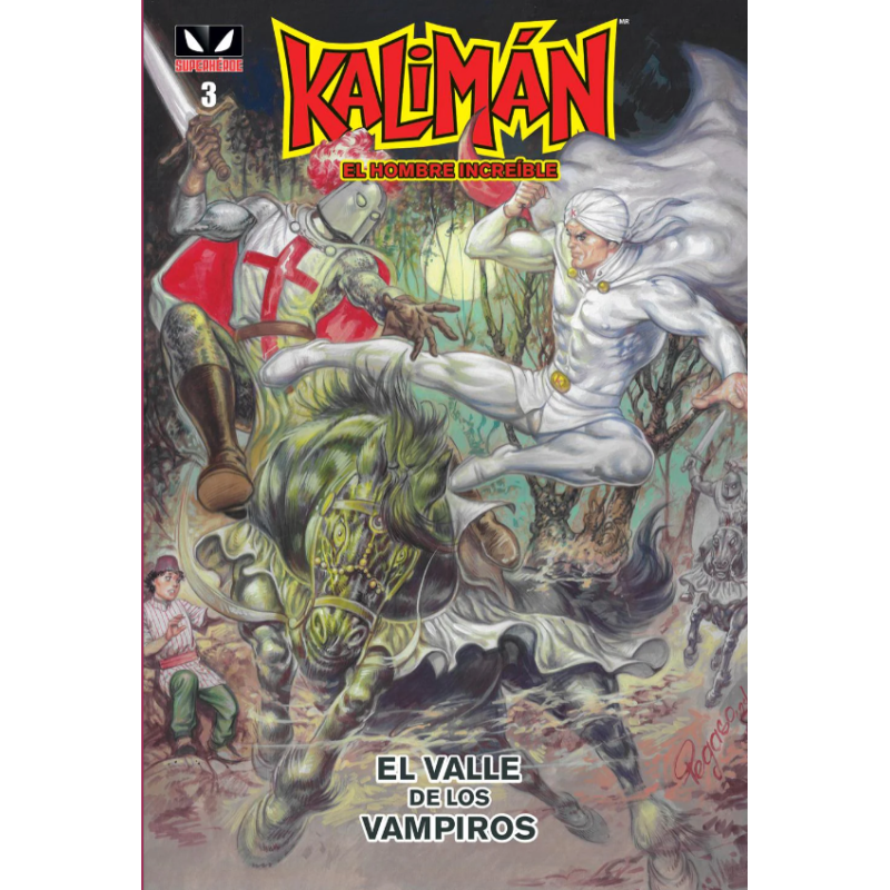 CÓMIC. KALIMÁN. "EL VALLE DE LOS VAMPIROS" 3