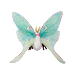 Títere de dedo. Mini polilla de la luna