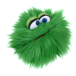 Títere. MICROBIO VERDE - (Blappermouth)
