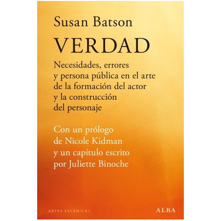 Libro. VERDAD. Susan Batson