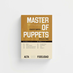 Libro. MASTER OF PUPPETS