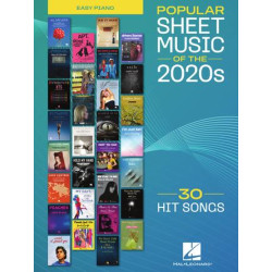 Partitura. Popular Sheet Music of the 2020s 30 Hit Songs