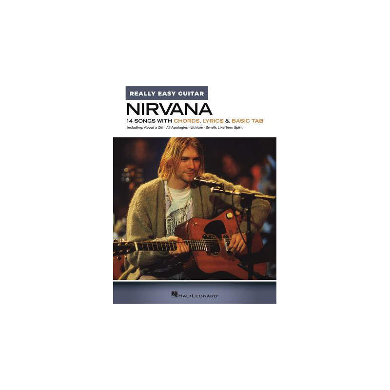 Partitura. Nirvana – Really Easy Guitar