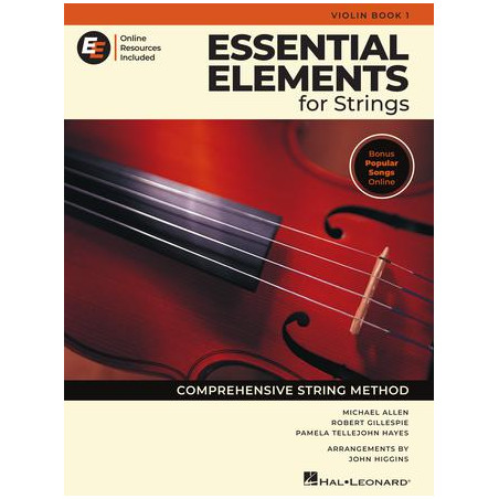 Libro. Essential Elements for Strings – Violin Book 1 with Online Resources